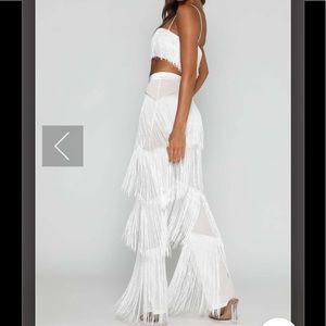 Meshki Amira fringe pant